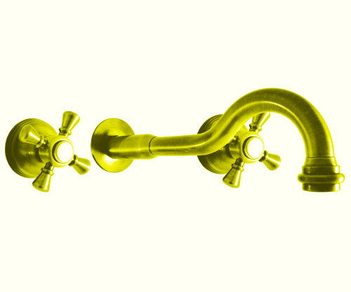 Смеситель RavSlezak MORAVA RETRO MK331Z встраиваемый золото