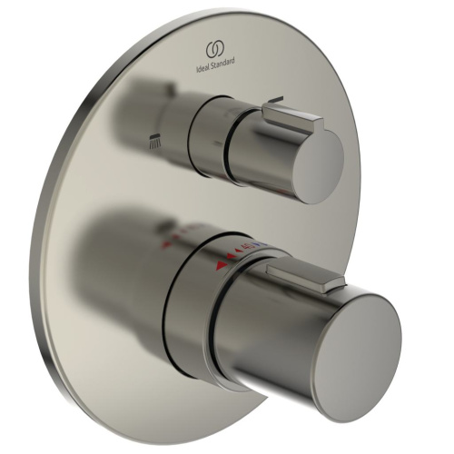 Смеситель для ванны Ideal Standard Ceratherm T100 A5814GN встраиваемый в стену серый