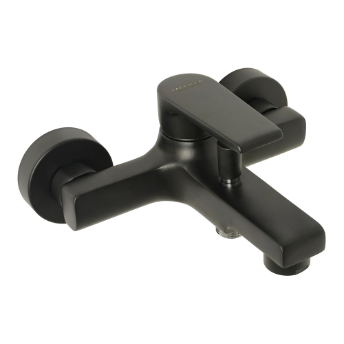 Смеситель для ванны Mariani Artic B14212AT00 настенный черный без термостата