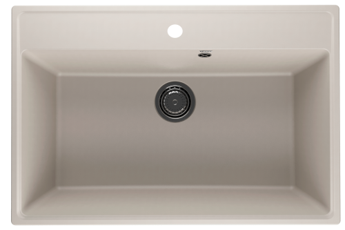 Кухонная мойка Ulgran Quartz Forte 760-02 76х51 цвет лен