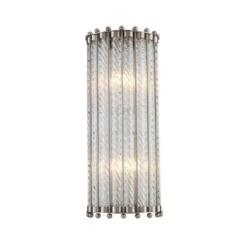 Светильник настенный Delight Collection Tiziano (Тизиано) KG0907W-2 nickel