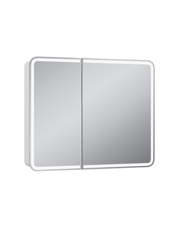 Зеркало-шкаф Континент Elliott МВК031 100х15х80 подвесной цвет белый Зеркало-шкаф Континент Elliott МВК031 100х15х80 подвесной цвет белый