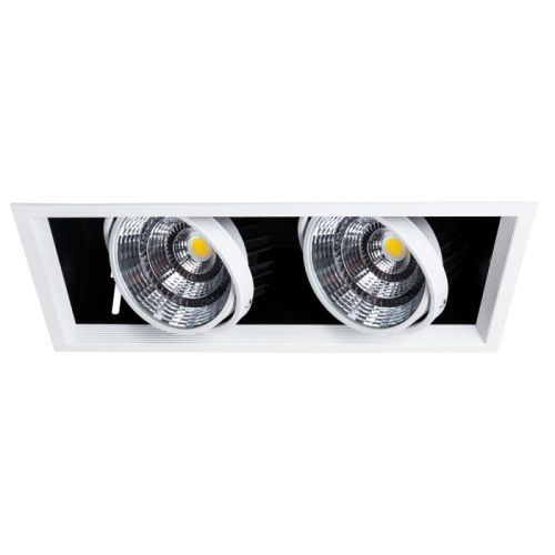 Светильник встраиваемый Arte Lamp Merga (Мерга) A8450PL-2WH