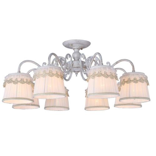 Люстра потолочная Arte Lamp Merletto (Мерлетто) A5709PL-8WG