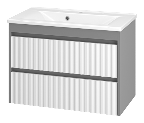 Тумба под раковину Brevita Balaton BAL-06080-01-012Я 78х44х54 подвесная