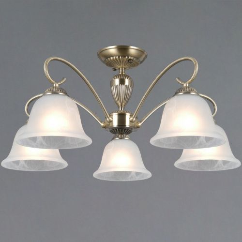 Люстра на штанге Illumico IL0696-5ASQ-25 AB AREZZO