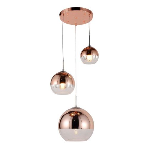 Люстра подвесная Lumina Deco Veroni (Верони) LDP 1029-3 R.GD