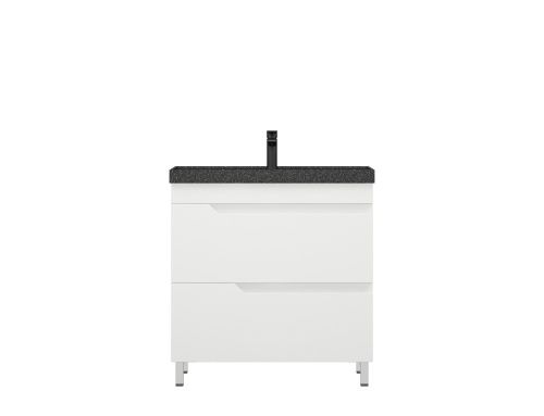 Тумба под раковину Corozo Юрма SD-00001625 80х40 напольная цвет белый