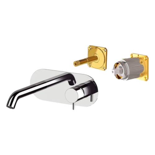 Смеситель для раковины Daniel Tokyo TK632KBCR встраиваемый в стену хром