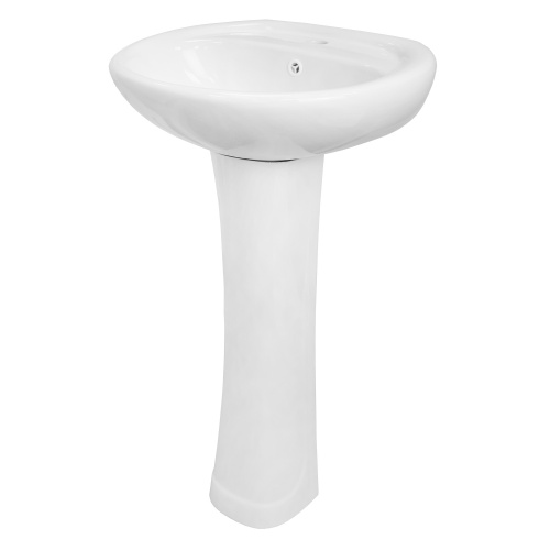 Раковина Loranto Atina 50 см CS-028 подвесная цвет белый