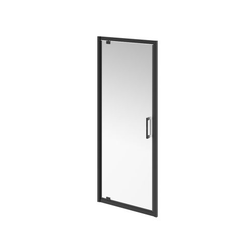 Душевая дверь Kerama Marazzi VETRO VE.80.PD.BLK.M 80x195 стекло прозрачное профиль черный матовый