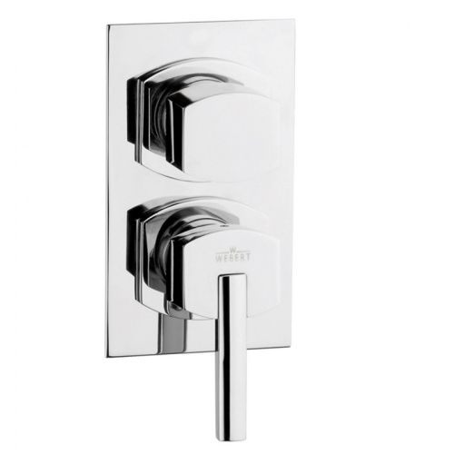 Смеситель для ванны и душа Webert Azeta New AA860101015 настенный хром
