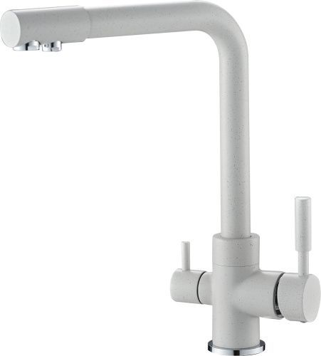 Смеситель для кухни Savol S-L1801W на столешницу белый