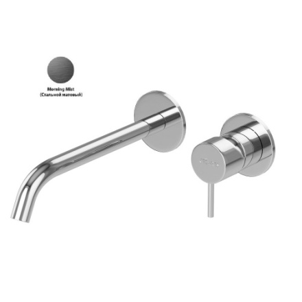 Смеситель Cezares LEAF LEAF-BLI2-20-L-MM встраиваемый стальной матовый