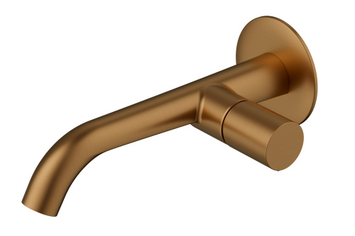 Смеситель для раковины AltroBagno Bilancia AltroBagnoBilancia010805BC встраиваемый в стену медь матовая