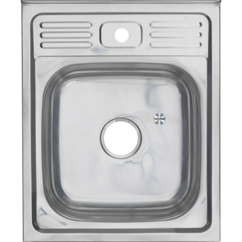 Кухонная мойка Melana 013 t (*15) 50x60 цвет хром