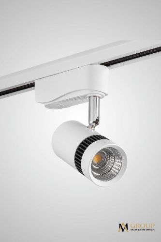Трековый однофазный светильник AM Group Track (Трацк) AM230-7W WH 3000K