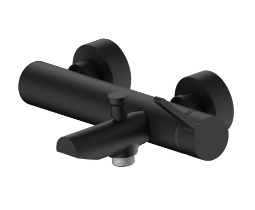 Смеситель AQG Urban Flow 01URF400NG настенный черный матовый