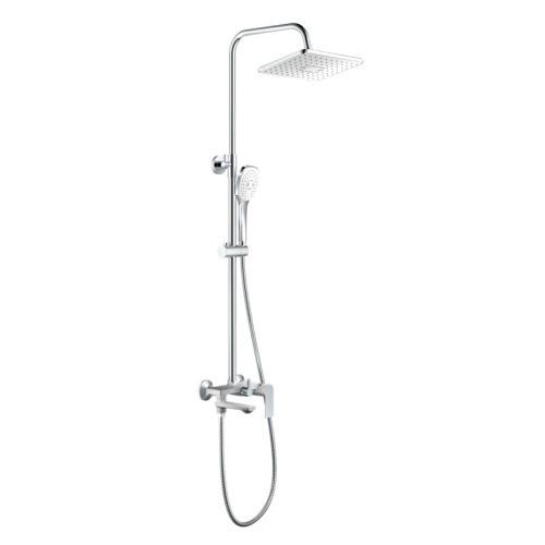 Душевая стойка Haiba HB24505 настенная цвет хром