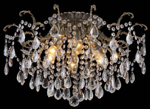 Люстра потолочная Natali Kovaltseva HAPPY DIAMONDS (ХАППЫ ДИАМОНДС) HAPPY DIAMONDS 70023-6C ANTIQUE