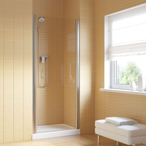 Душевая дверь Vegas-Glass EP LUX EP LUX 60 08 01 R 60х200 стекло прозрачное профиль хром