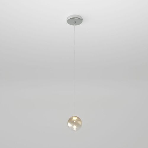 Светильник подвесной Eurosvet Wonder (Вондер) 50234/1 LED янтарный