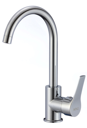 Смеситель для кухни D-Lin D155418-6 на мойку хром