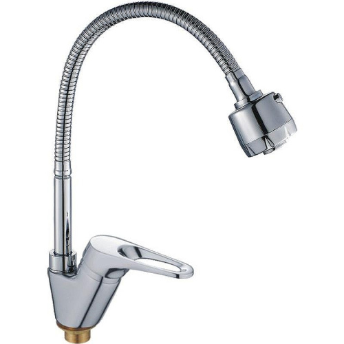 Смеситель для кухни Haiba HB13 HB4313 на мойку хром