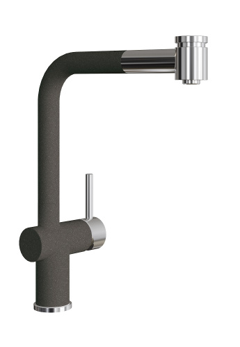 Смеситель для кухни Florentina Палермо 317.08H.1223.102 на раковину черный