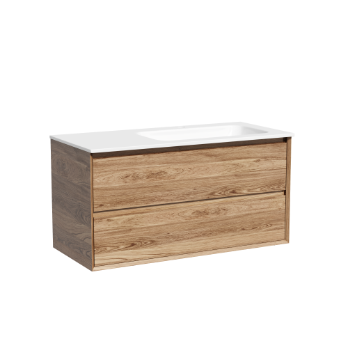 Тумба под раковину Sancos Marmi 2.0 MR2.0100RECH 100х45х52 подвесная цвет дуб чарльстон