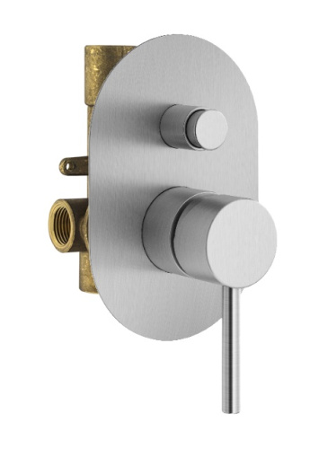 Смеситель для душа Plumberia Selection Ixo KIT1001CS встраиваемый хром