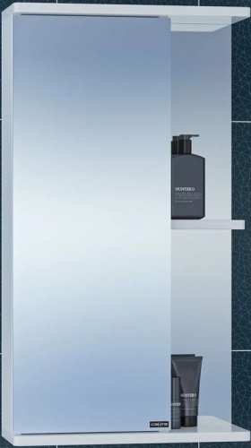 Зеркало-шкаф СанТа Ника 101080 41х15х70 подвесной цвет белый Зеркало-шкаф СанТа Ника 101080 41х15х70 подвесной цвет белый