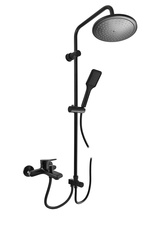Смеситель для ванны и душа RavSlezak COLORADO CO254.5/3CMAT настенный черный матовый