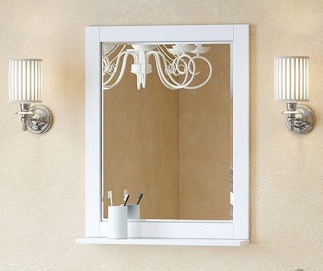 Зеркало в ванную Corozo Техас SD-00000276 60х70 цвет белый