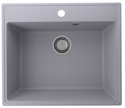 Кухонная мойка Ulgran Quartz Forte 580-05 58х50 цвет бетон