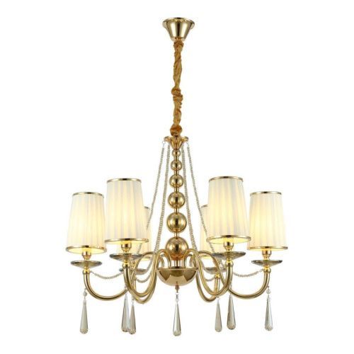 Люстра подвесная Lumina Deco Fabione (Фабионе) LDP 1200-6 F.GD