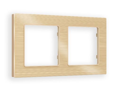 Рамка двухместная Ambrella Volt Platos (Платос) AF550302