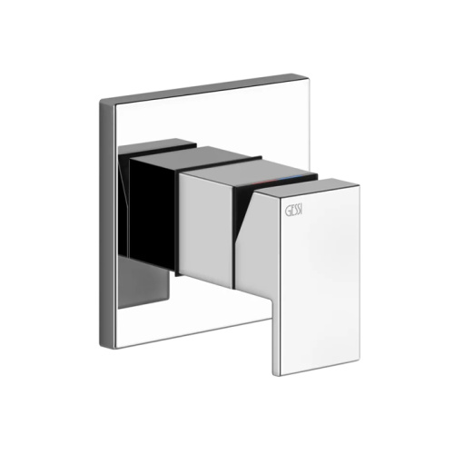 Смеситель для душа Gessi Rettangolo 20119#031 встраиваемый в стену хром (внешняя часть)