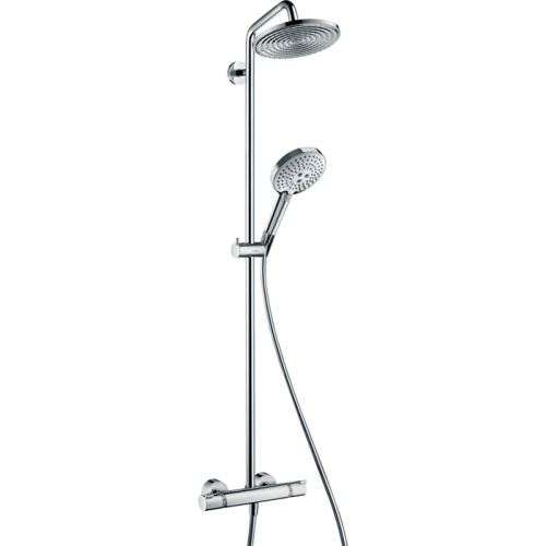 Душевая стойка Hansgrohe Raindance Select 27116000 настенная цвет хром с термостатом