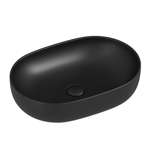 Раковина Ceramica Nova ELEMENT 60 см CN6047MB накладная цвет черный матовый
