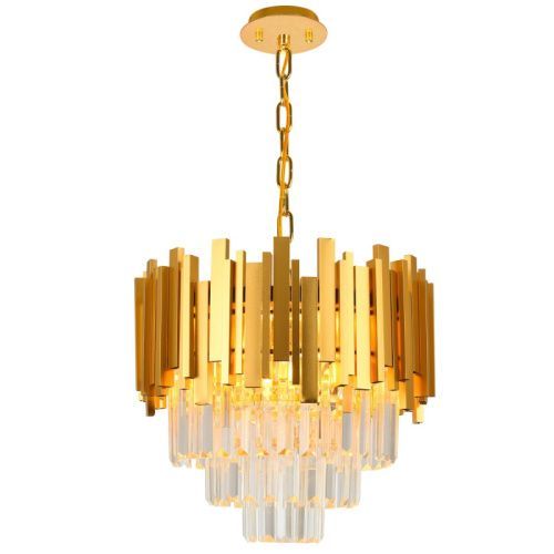 Люстра подвесная Natali Kovaltseva VERTIGO (ВЕРТИГО) VERTIGO 81440/6C GOLD