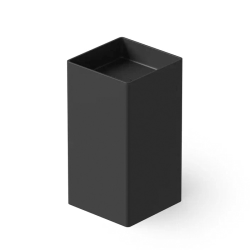 Раковина керамическая Dea Design Pedestal Basin DD2017 450 16 50х50 напольная цвет черный без отверстий под смеситель