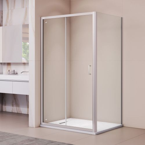 Душевой уголок RGW Passage 410874188-11 180х80 стекло прозрачное профиль хром без поддона