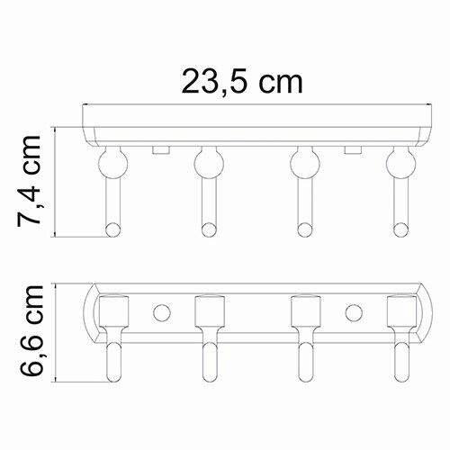 Крючок WasserKRAFT 3074 - фото 4