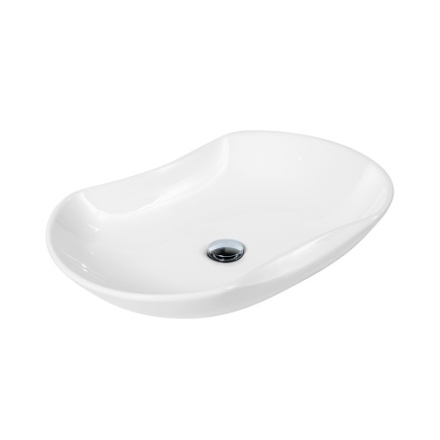 Раковина BelBagno 42 см BB1334 накладная цвет белый глянцевый