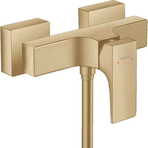 Смеситель Hansgrohe 32560140 настенный бронза брашированная/шлифованная без термостата