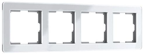 Рамка на 4 поста Werkel Acrylic (Ацрылиц) 4690389190520