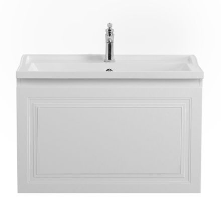 Тумба под раковину Cezares GIUBILEO GIUBILEO-N-80-1C-SO-BL 80х44х50 подвесная цвет белый