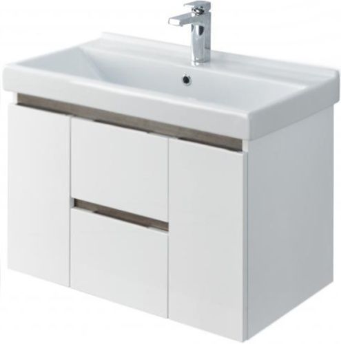 Тумба под раковину Aquaton Рене 1A258601NRC80 76х45х49 подвесная цвет белый