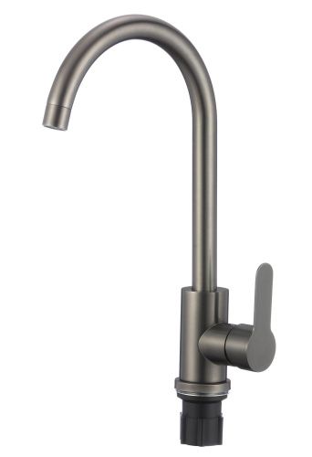 Смеситель для кухни Fmark FS8232Q на мойку графит